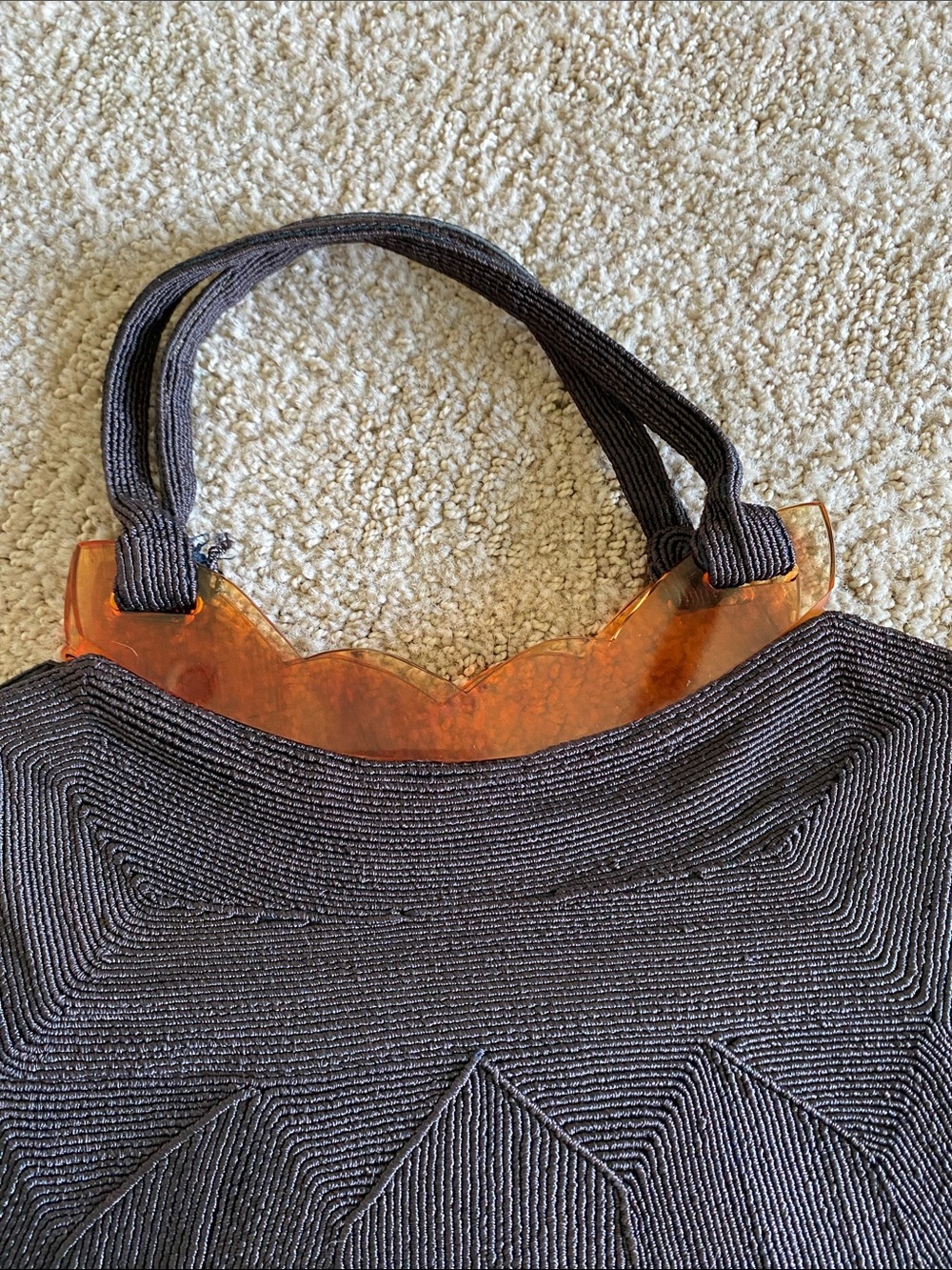 Vintage 1940’s Corde Bag - Picture 6 of 6
